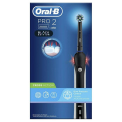 Електрична зубна щітка Braun Oral-B Pro2 2000 Cross Action Black Edition (D501.513.2BK)