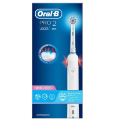 Електрична зубна щітка Braun Oral-B Pro2 2000 Sensi UltraThin (D501.513.2) SU