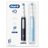 Набір із 2-х електричних зубних щіток Braun Oral-B iO Series 3 Duo Black & Blue (iOG3.d.2i6.2K)