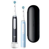 Набір із 2-х електричних зубних щіток Braun Oral-B iO Series 3 Duo Black & Blue (iOG3.d.2i6.2K)