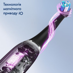 Набір із 2-х електричних зубних щіток Braun Oral-B iO Series 3 Duo Black & Blue (iOG3.d.2i6.2K)
