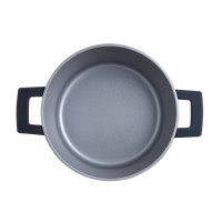 Кастрюля с крышкой Bergner MasterPro Indigo. 24 см (BGMP-7979)