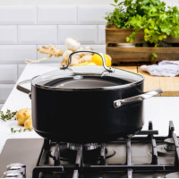 Каструля з кришкою GreenPan Copenhagen, 24 см, 4,9 л з керамічним покриттям (CC003346-001)