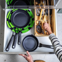 Каструля з кришкою GreenPan Smart, 24 см, 5,1 л з керамічним покриттям (CC005195-001)
