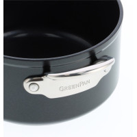 Каструля з кришкою GreenPan Barcelona Pro, 24 см, 4,9 л, з керамічним покриттям (CC005334-001)