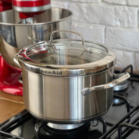 Каструля з кришкою KitchenAid Proline. 20 см. 3.3 л (CC001878-001)