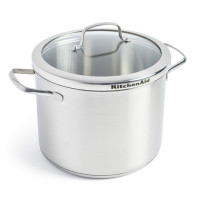 Каструля з кришкою KitchenAid Proline. 24 см. 8 л (CC001880-001)