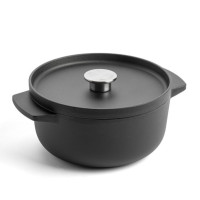 Каструля чавунна з кришкою KitchenAid Matte Oven-to-table. 22 см. 3.3 л (CC004899-001)