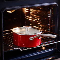 Ківш з кришкою KitchenAid Steel Core 18 см Steel Core (CC003264-001)