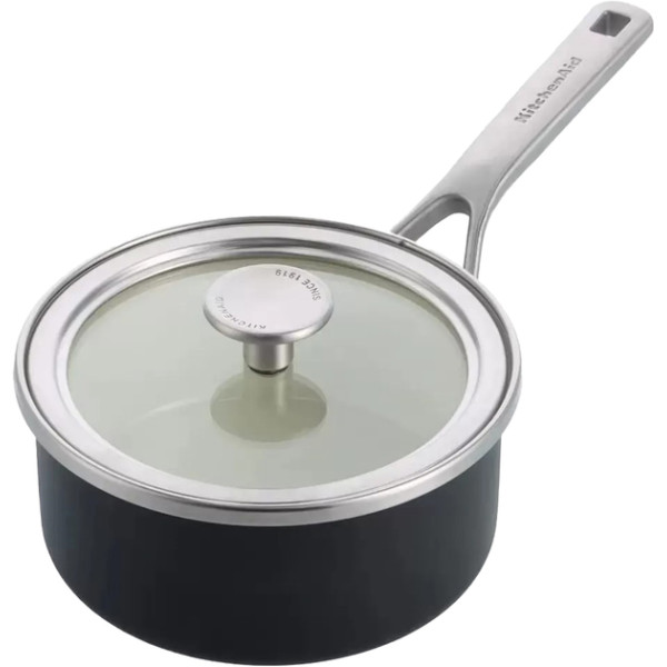 Ковш с крышкой 16 см KitchenAid Steel Core (CC005997-001)