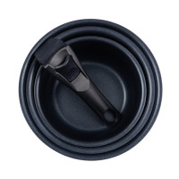 Набор ковшей со съемной ручкой Bergner Click&Cook. 16/18/20 см. 4 пр. (BG-31608-RD)
