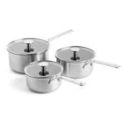Набір посуду KitchenAid. 8 пр.. 16/18/20 см. 1.49/2.13/3.11 л. 20+28 см (CC004221-001)