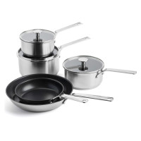 Набор посуды KitchenAid. 8 пр. 16/18/20 см. 1.49/2.13/3.11 л. 20+28 см (CC004221-001)