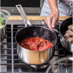 Набір посуду KitchenAid. 8 пр.. 16/18/20 см. 1.49/2.13/3.11 л. 20+28 см (CC004221-001)