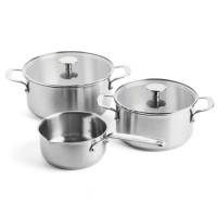 Набор посуды KitchenAid. 5 пр. 16/20/24 см. 1.5/3.1/4.8 л (CC005088-001)
