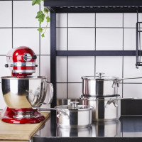 Набор ковшей с крышками KitchenAid SSS. 16/18/20 см. 1.5/2.1/3.1 л (CC005740-001)