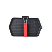 Сковорода-гриль Bergner Bbq lovers. 34.3x20.4 см (BG-34131-BK)