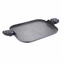 Пательня-гриль Bergner Bbq lovers. 33.5x22 см (BG-34132-BK)
