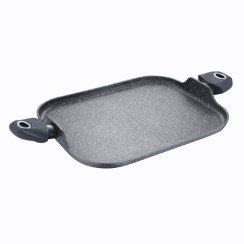 Сковорода-гриль Bergner Bbq lovers. 33.5x22 см (BG-34132-BK)