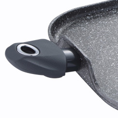 Сковорода-гриль Bergner Bbq lovers. 33.5x22 см (BG-34132-BK)