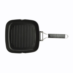 Сковорода-гриль Bergner Bbq lovers, 24x24 см (BGEU-1101)