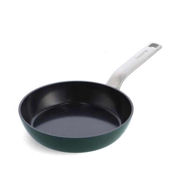 Сковорода GreenPan Evolution, 20 см з керамічним покриттям, темно-зелений (CC006389-001)