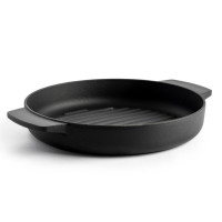 Сковорода-гриль чавунна KitchenAid Matte Oven-to-table. 26 см (CC004600-001)