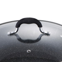 Вок з кришкою MasterPro Home edition, 28 см (BGMP-3289-BK)