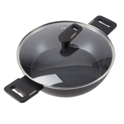 Сотейник з кришкою Bergner Copper, 28 см (BG-30295-BK)