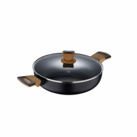 Сотейник з кришкою Bergner Ion plus, 28 см (BG-35913-BK)