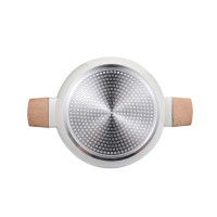 Сотейник з кришкою Bergner Naturally, 28 см (BG-34747-CR)