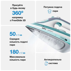 Праска BRAUN SI 5017 GR