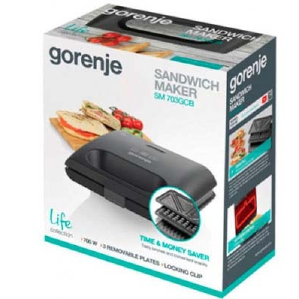 Бутербродниця Gorenje SM 703 GCB
