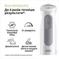 Блендер Braun MQ 50001 M WH