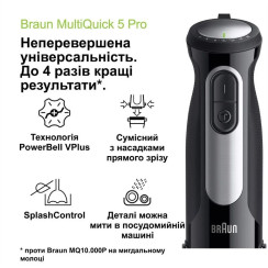 Блендер BRAUN MQ 55755 MBK