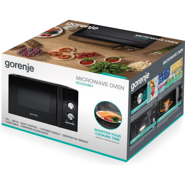 Мікрохвильова піч GORENJE MO 20 A3BH