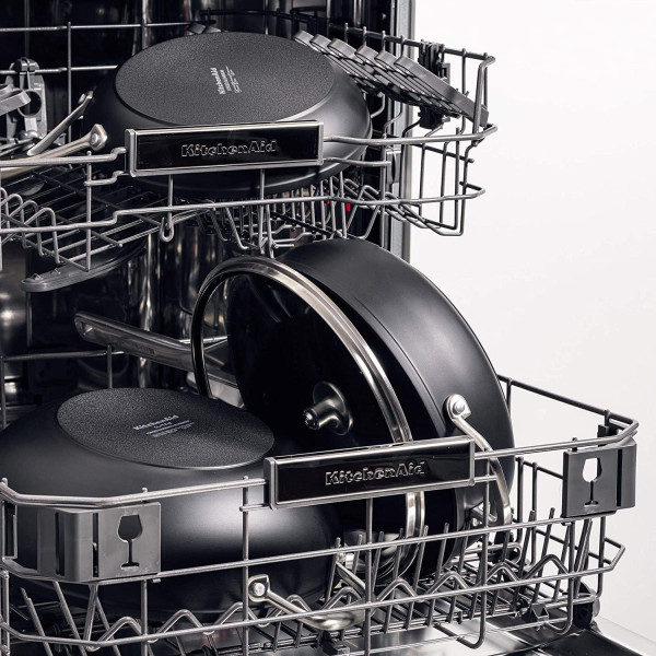 Ківш з кришкою KitchenAid FHA, 28 см з керамічним покриттям (CC005697-001)