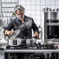 Ківш з кришкою KitchenAid MSS, 24 см, 3,1 л (CC003251-001)