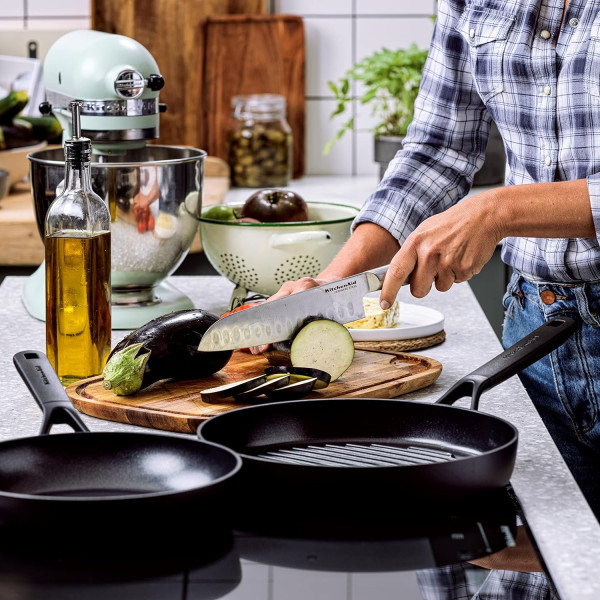 Сковорода-гриль KitchenAid CFA, 28 см з керамічним покриттям (CC005681-001)