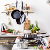 Вок KitchenAid CSS, 28 см с керамическим покрытием (CC005705-001)