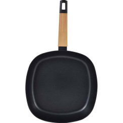Сковорода гриль Bergner Earth black, 28 см (BG-34625-BK)