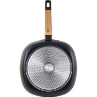 Сковорода гриль Bergner Earth black, 28 см (BG-34625-BK)