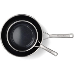 Набір сковорідок KitchenAid MSS, 24+28 см з керамічним покриттям (CC006066-001)