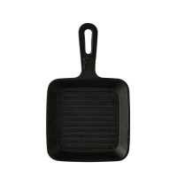 Сковорода чавунна міні з сервер. дошкою MasterPro Cook & share, 13,7 см, квадратна (BGMP-3808-4)