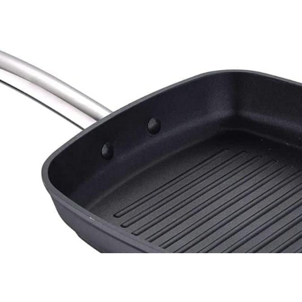 Сковорода гриль MasterPro Foodies collection, 28х28 см (BGMP-3510)