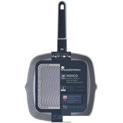 Сковорода гриль MasterPro Indigo, 28х28 см (BGMP-7976)