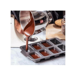 Форма для випічки кексів KitchenAid, на 8 шт, прямокутної форми (CC006068-001)
