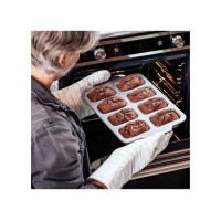 Форма для выпечки кексов KitchenAid, на 8 шт, прямоугольной формы (CC006068-001)