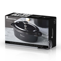 Форма для запекания MasterPro Foodies cook&share, 16X9,8 см, овальная (BGMP-10203)
