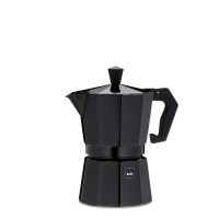 Кавоварка гейзерна KELA Italia, 150 мл, 3 чашки (10553) чорний